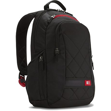 Case Logic DLBP114K Notebook Sporty Backpack portatīvo datoru soma, apvalks