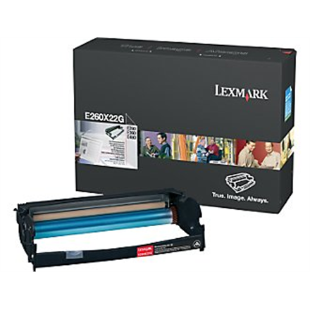 Photosensitive drum Lexmark black | 30 000pgs | E260/ E360/ E460/X264dn toneris