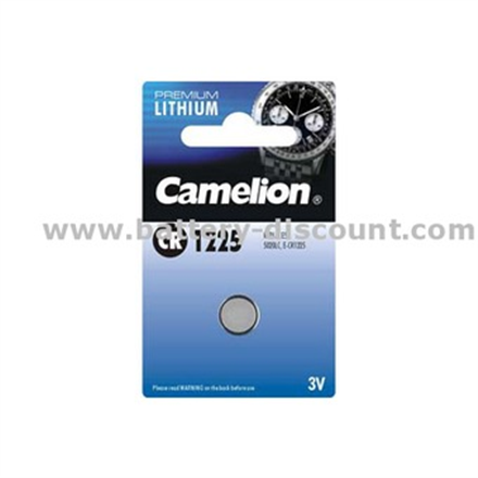 Camelion Lithium Button celles 3V (CR1225), 1-pack Baterija