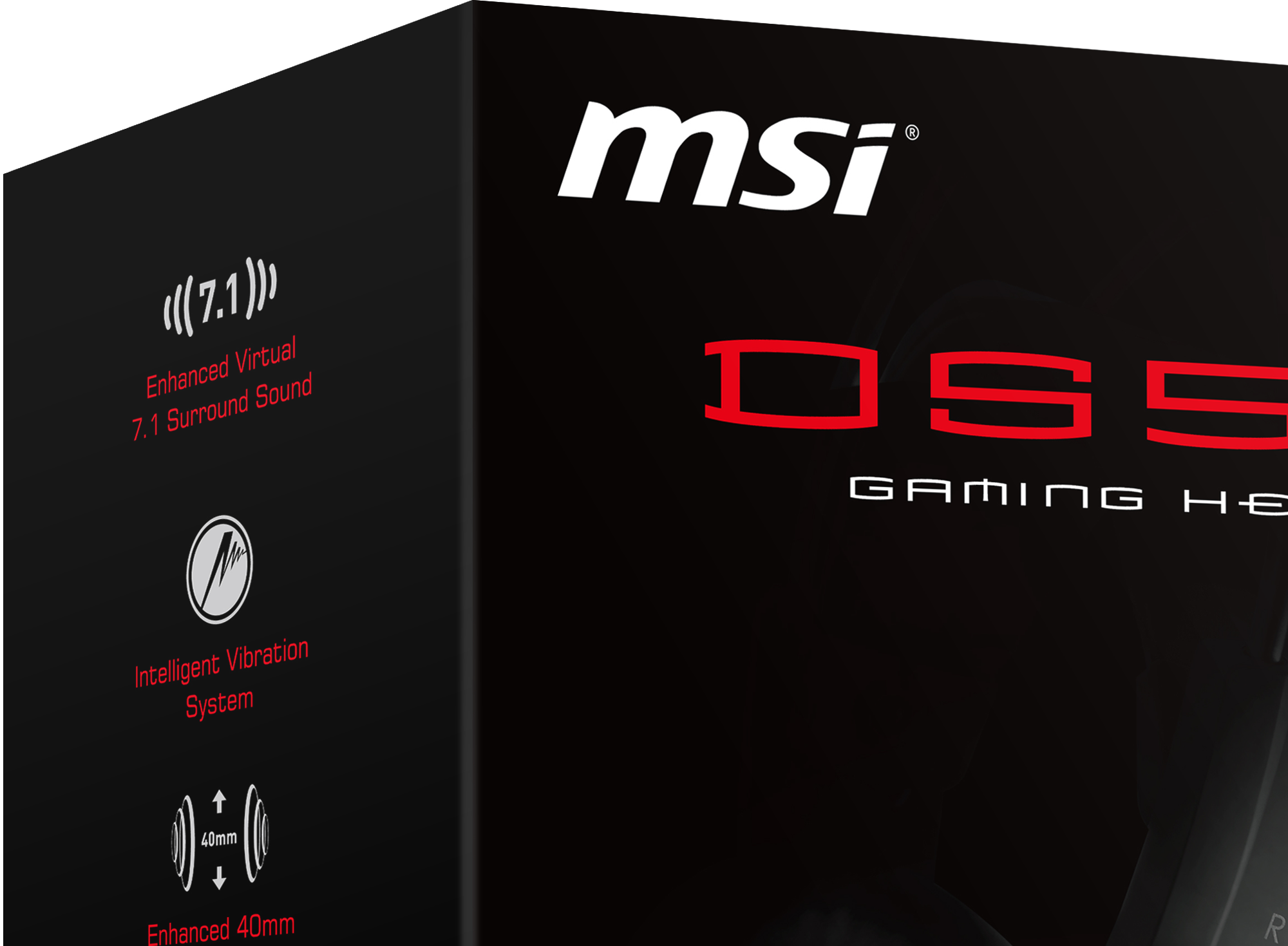 MSI DS502 Gaming Headset austiņas