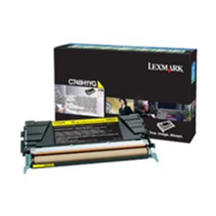 Lexmark C748 Yellow Corporate Toner Cartridge (10K) toneris