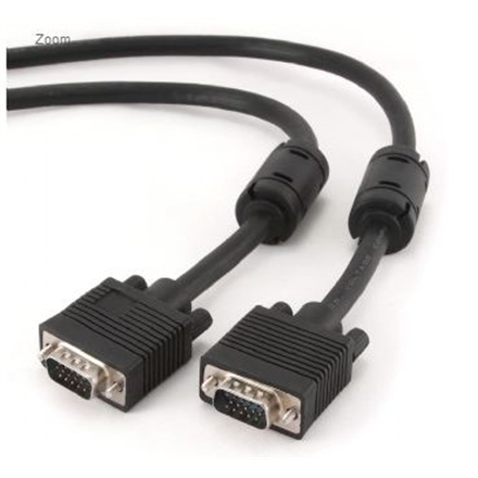 Gembird VGA Cable 1.8m Black kabelis video, audio
