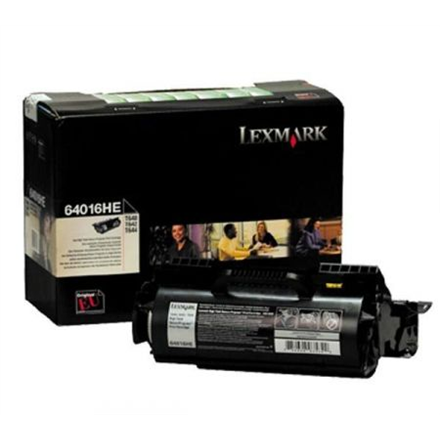 Toner Lexmark black | return | 21000pgs | T64X toneris