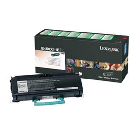 Lexmark E460 Extra High Yield Return Programme Toner Cartrid toneris