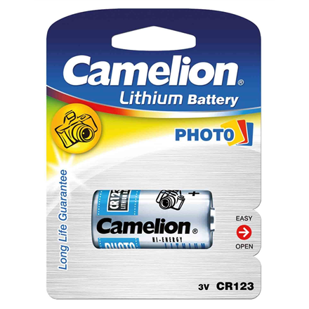Camelion CAMERA SPECIAL battery 3V (CR123A), 1-pack Baterija
