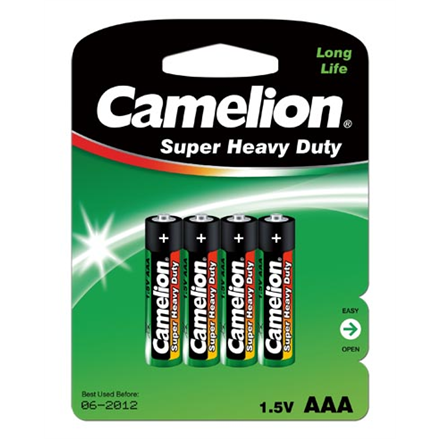 Camelion AAA/LR03, Super Heavy Duty, 4 pc(s) Baterija