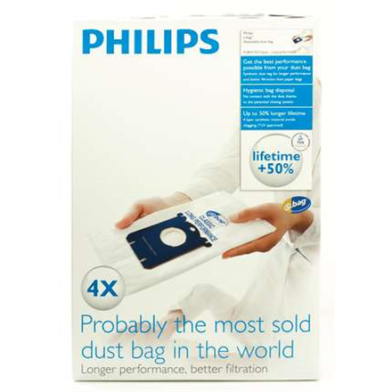 Philips s-bag Vacuum cleaner bags FC8021/03 aksesuārs putekļsūcējam