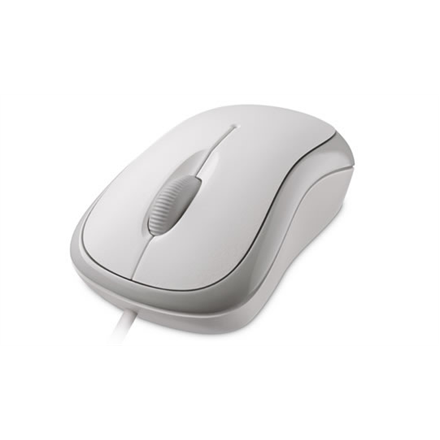 Microsoft Basic Optical Mouse for Business Optical Mouse, 1.83 m, White, USB Datora pele