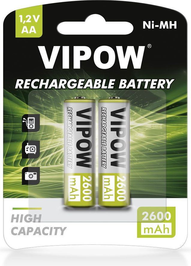 RECHARGEABLE BATTERY     R6 2600MAH Baterija