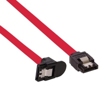 InLine SATA III (6Gb/s) Kabel gewinkelt, rot - 0,3m kabelis datoram