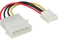 InLine Adapter-Stromkabel von 4-Pol-Molex auf Floppy - 6cm kabelis datoram