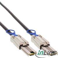  InLine Kabel Mini-SAS 26-Pin SFF-8088 0.5m - 27623A kabelis, vads