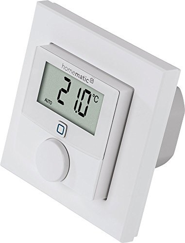 Homematic IP wall thermostat with switch output for brand switch 230V