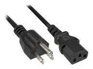Stromkabel - NEMA 1-15 (S) bis IEC 60320 C13 adapteris