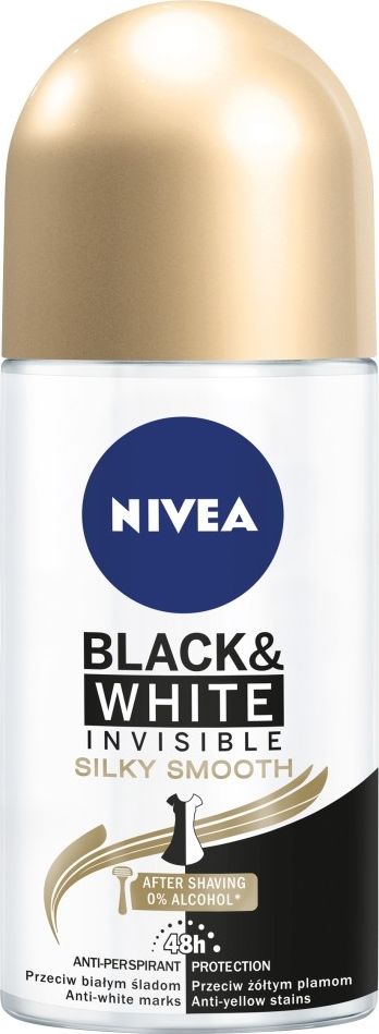 Nivea Nivea Dezodorant INVISIBLE SILKY SMOOTH roll-on damski 50ml 0183784 (42360612)