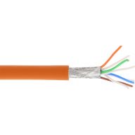 76899O Netzwerkkabel 100 m Cat6a S/FTP (S-STP) Orange (76899O) kabelis, vads