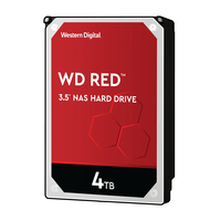 WD Red 4TB 3,5 256MB SATA 5400rpm WD40EFAX cietais disks