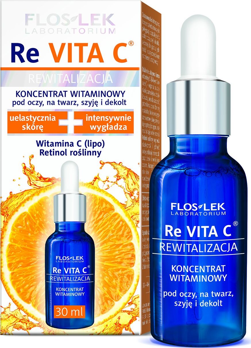 Floslek Koncentrat pod oczy Revita C ujedrniajacy 30ml 147731 (5905043007731) ēnas