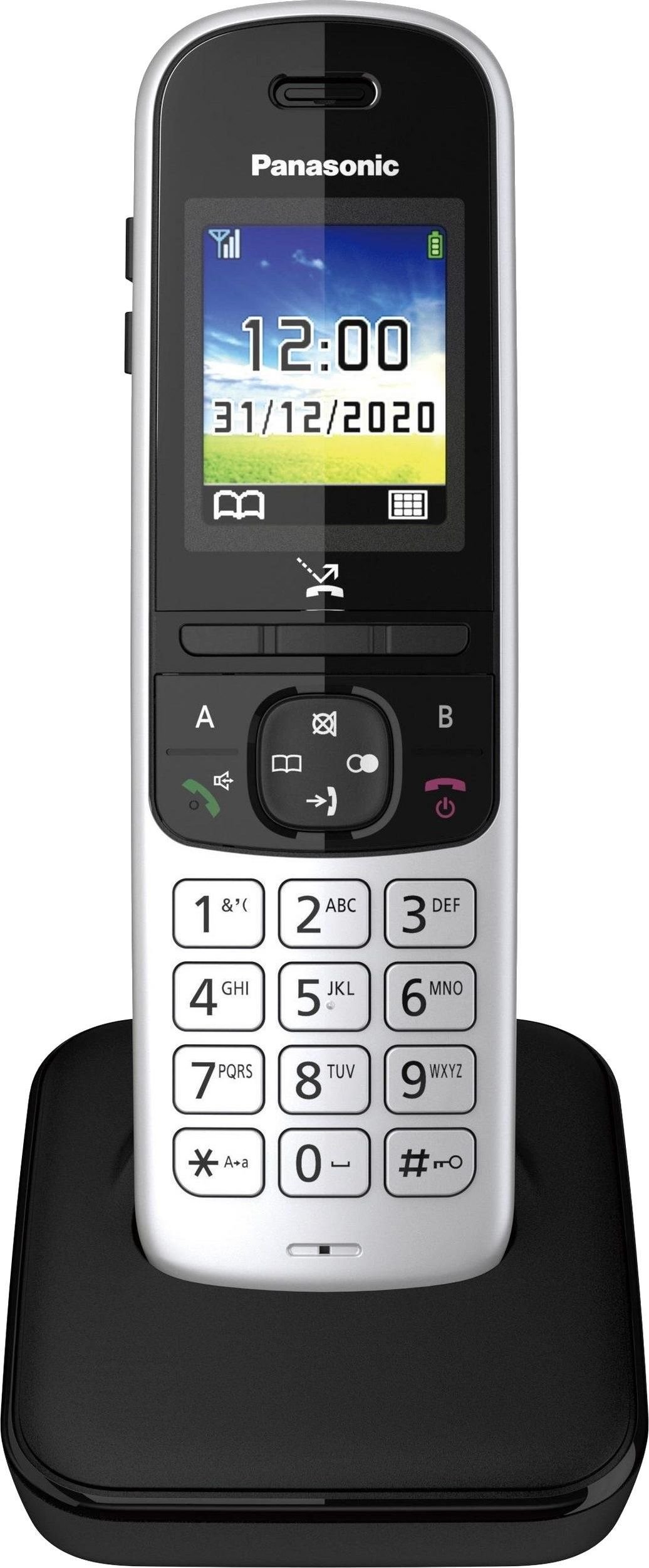 KX-TGH710PDS Cordless Phone Dect silver IP telefonija