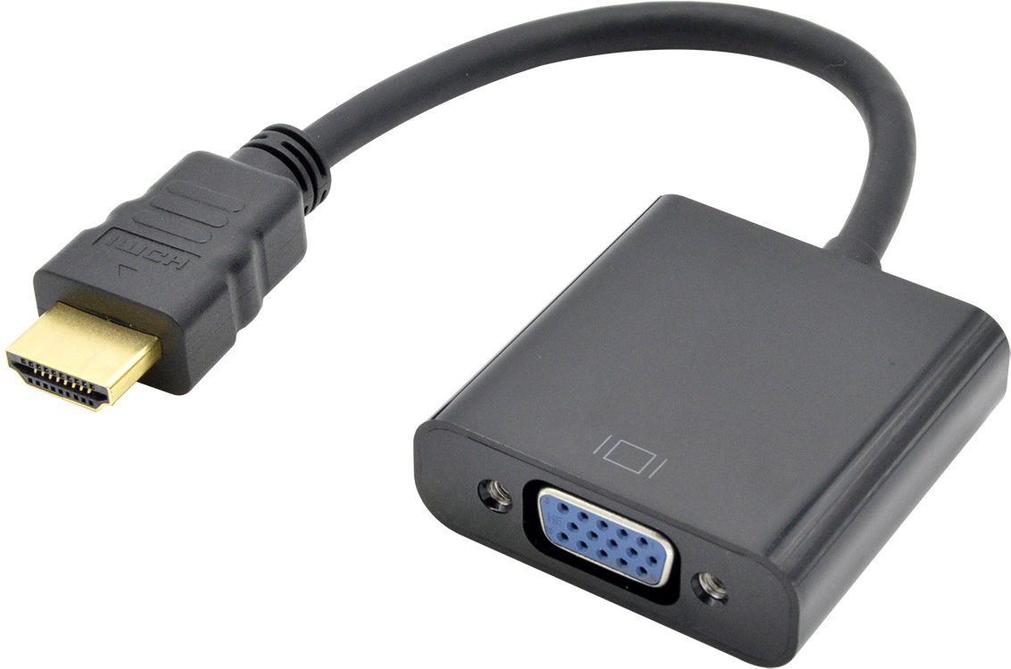 Adapter VGA M-HDMI M 15 cm.