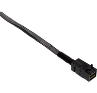  InLine Kabel Mini SAS HD SFF-8643 - 4x SATA + Sideband 0.5m (27630A) kabelis datoram