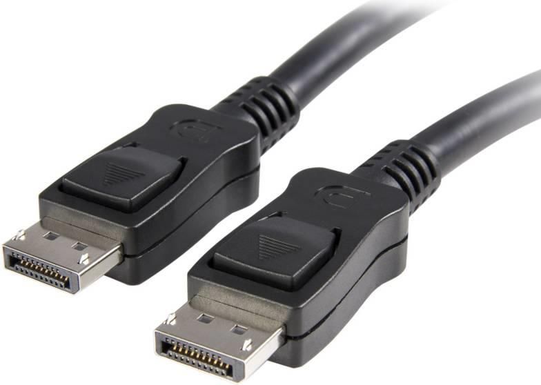 Techly Monitor cable DisplayPort/DisplayPort, M/M, black, 1m kabelis, vads