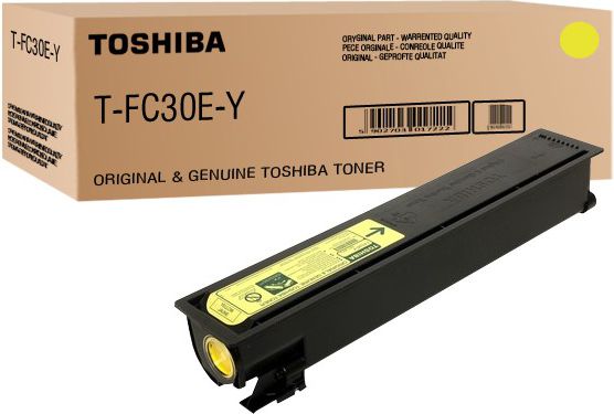 Toshiba Toner T-FC30EY, yellow (6AJ00000095) toneris