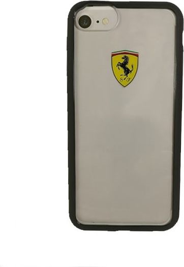 Ferrari FEHCRFP7BK hard  case iPhone 7 transpare