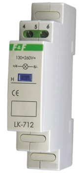 F&F Lampka modulowa LED zielona LK-712 G 10-30V LK-712 G 10 divided by 30V (5908312591177) apgaismes ķermenis