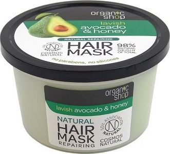 Organic Shop Hair Mask maska rewitalizujaca do wlosow Awokado & Miod 250ml 4743318183022 (4744183012462)