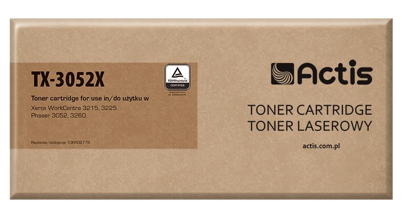 Actis toner for Xerox 106R02778 new TX-3052X toneris