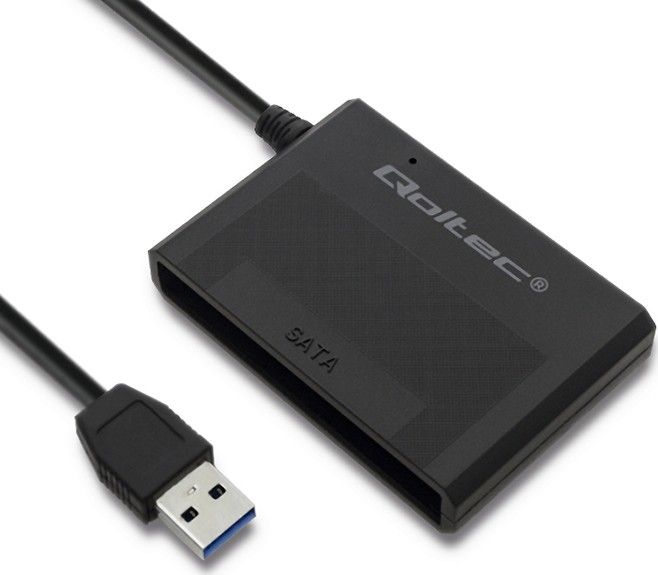 Qoltec Hard Drive Adapter USB3.0 HDD/SSD 2.5inches SATA3 piederumi cietajiem diskiem HDD