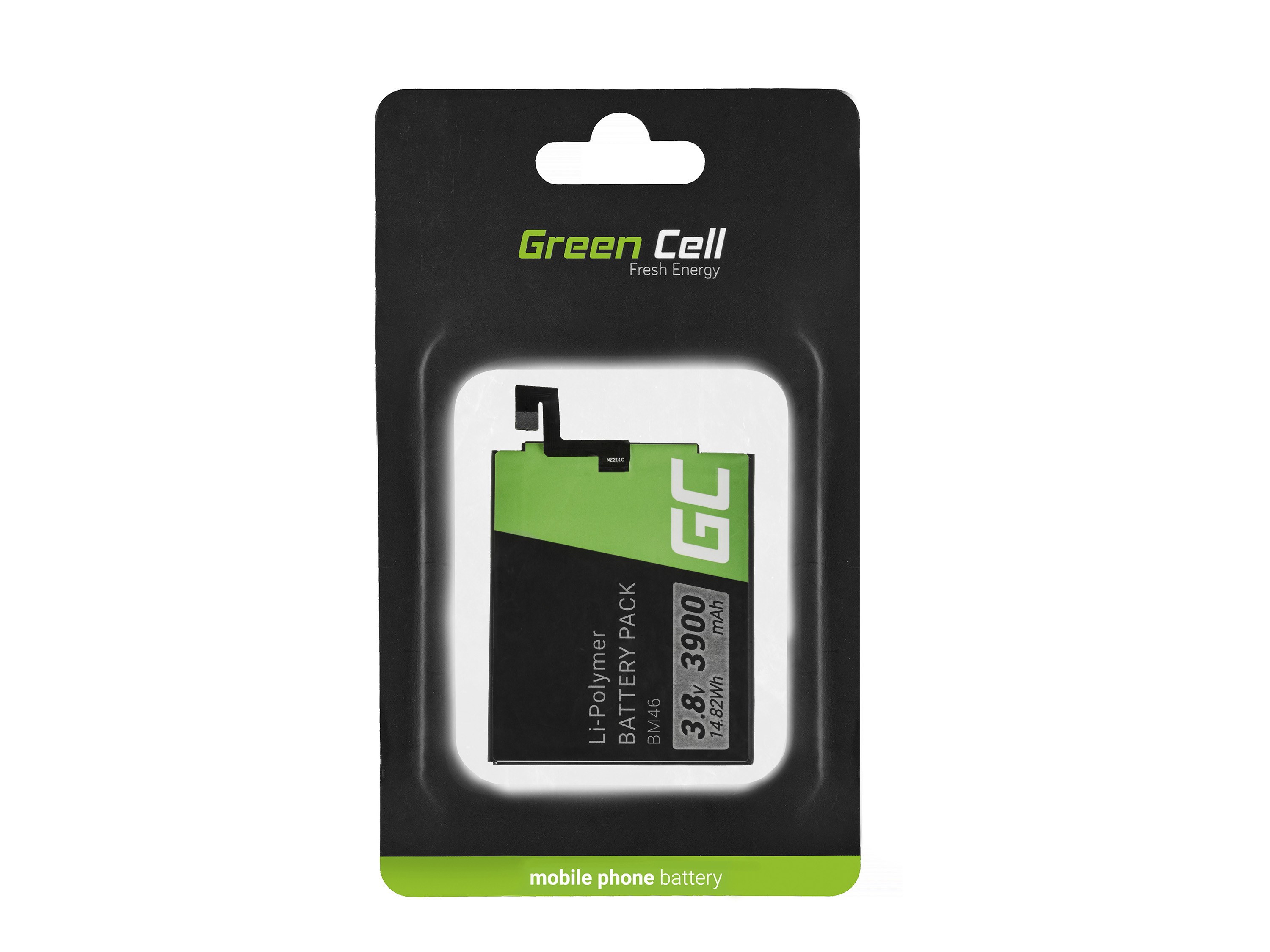Green Cell Smartphone Battery BM46 Xiaomi Redmi Note 3 akumulators, baterija mobilajam telefonam