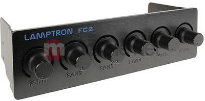 Lamptron Panel FC2 Fan Controller 5.25 (LAMP-FC0022H) aksesuārs datorkorpusiem