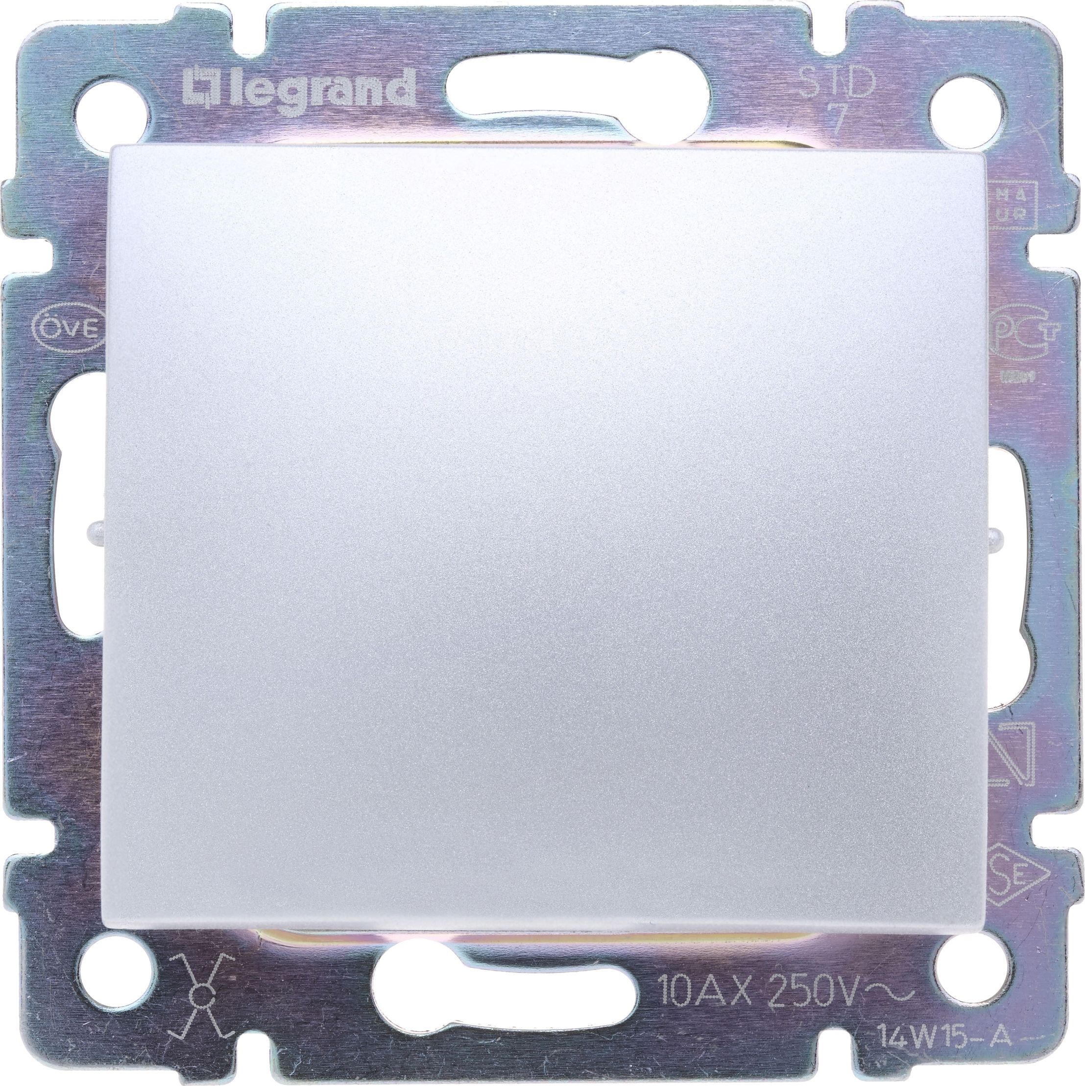 Legrand VALENA Lacznik krzyzowy aluminium (770107) 770107 (3245067701072)