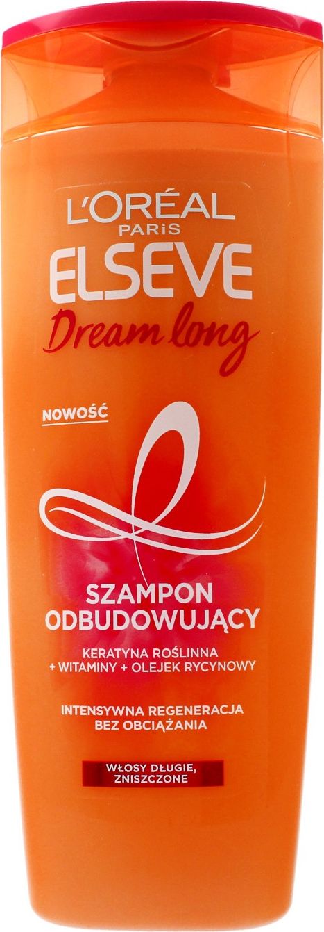 L'Oreal Paris L'OREAL_Elseve Dream Long szampon odbudowujacy do wlosow dlugich i zniszczonych 400ml 3600523756186 (3600523756186) Matu šampūns