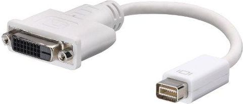 Adapter AV Lindy DVI Mini - DVI-D bialy (41000) 5352786 (4002888410007)