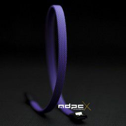 MDPC-X Sleeve SATA - Vivid-Violet, 1m Barošanas bloks, PSU