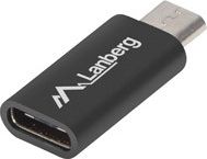 Adapter USB CF - micro USB BM 2.0 black adapteris