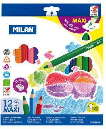 MILAN Maxi trojkatne 12 kol. (0722612 MILAN)