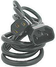 Kabel zasilajacy Logo 230V przedluzacz, C13-C14, 5m (65954) 65954 (8590274659544) kabelis datoram