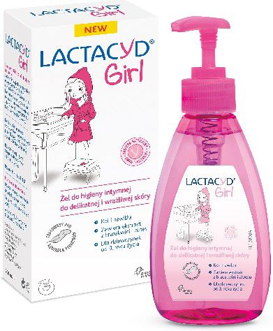 Lactacyd Girl intīmās mazgāšanas līdzeklis bērniem, 200 ml.& kosmētika ķermenim
