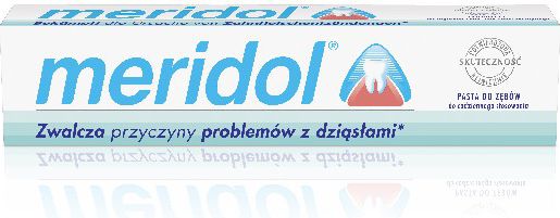 Meridol  Regeneracja podraznionych dziasel Pasta do zebow 75 ml 170804 (4007965560804) mutes higiēnai