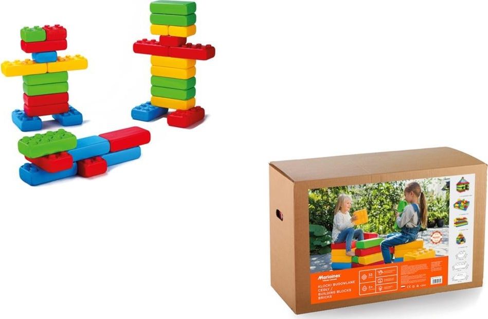 Marioinex Building Blocks Bricks 33 elements (901304) konstruktors