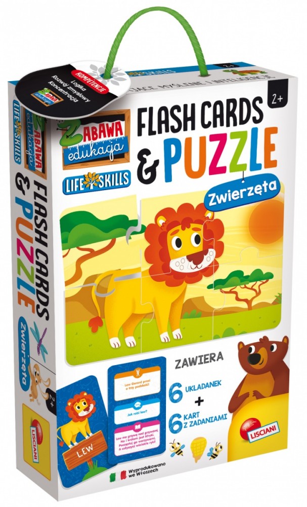 Flash Cards & Puzzle puzle, puzzle