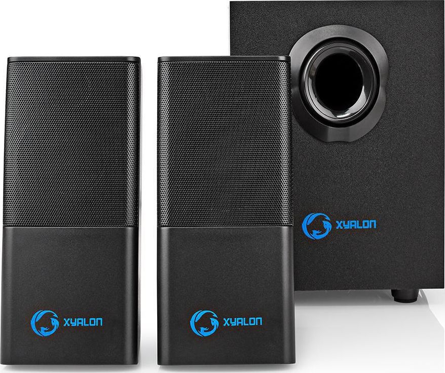 Speaker Set computer nedis GSPR10021BK (2.1; black color) datoru skaļruņi