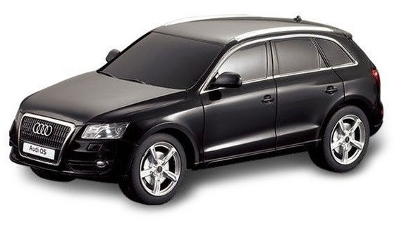 Audi Q5 RASTAR 1:24 RTR (AA powered) - black Rotaļu auto un modeļi