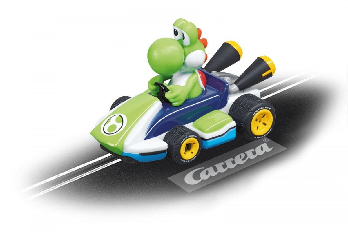 Carrera First Nintendo Mario Kart - Yosh - 20065003 Radiovadāmā rotaļlieta