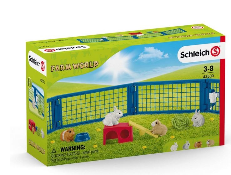 Schleich Farm World home for rabbits - 42500 konstruktors