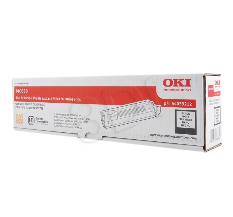 Toner OKI black | 9500pag| MC860 toneris